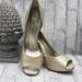 Jessica Simpson Shoes | Jessica Simpson Josette D'orsay Heels (Size 9) | Color: Cream/Tan | Size: 9