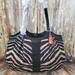 Coach Bags | Coach Signature Stripe Zebra Print Devin Shoulder Bag | Color: Black/Brown | Size: Os