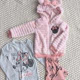 Disney Matching Sets | Disney Minnie Mouse Matching Set | Color: Gray/Pink | Size: 3tg