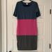 Lularoe Dresses | Lularoe Julia Dress, Size Medium, Nwot Blue Pink And Gray | Color: Blue/Pink | Size: M