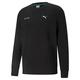 Puma Mens Sweatshirt Crew Sweater Puma Black Medium