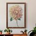 Red Barrel Studio® Multicolor Floral I Premium Framed Canvas - Ready To Hang Canvas, Solid Wood in Indigo/Pink/Red | 17 H x 20 W x 1 D in | Wayfair