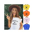 62By Plants T-shirt à col rond pour femme T-shirt graphique Vegan Chemises cadeaux Vêtements