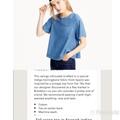 J. Crew Tops | J Crew Denim Swing Top Size S | Color: Blue | Size: S