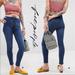 Free People Jeans | Free People Lace-Up Front High Rise Skinny Ankle Crop Jeans Jeggings Size 27 | Color: Blue | Size: 27