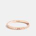 Coach Jewelry | Coach Kissing C Hinged Bangle - Rosegold | Color: Gold | Size: Os