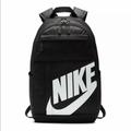 Nike Bags | Nike Sportswear Elemental Lbr Backpack 2.0 Bag Unisex Black Ba5876-082 Nwt | Color: Black/White | Size: Os