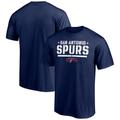 "Men's Fanatics Branded Navy San Antonio Spurs Hoops For Troops Trained T-Shirt"