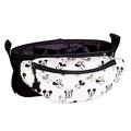 J.L. Childress Disney Baby Universal Stroller Organizer with Detachable Hip Fanny Pack, Belt Waist Bag, Mickey Minnie Ivory