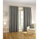 Enhanced Living Harvard Grey Linen 100% Blackout Thermal Tape Top Curtains - 66 x 54 inch (168 x 137cm) for Living Room/Bedroom