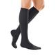 mediven elegance CCL1 Below Knee Closed Toe Compression Stockings (Black, numeric_2)