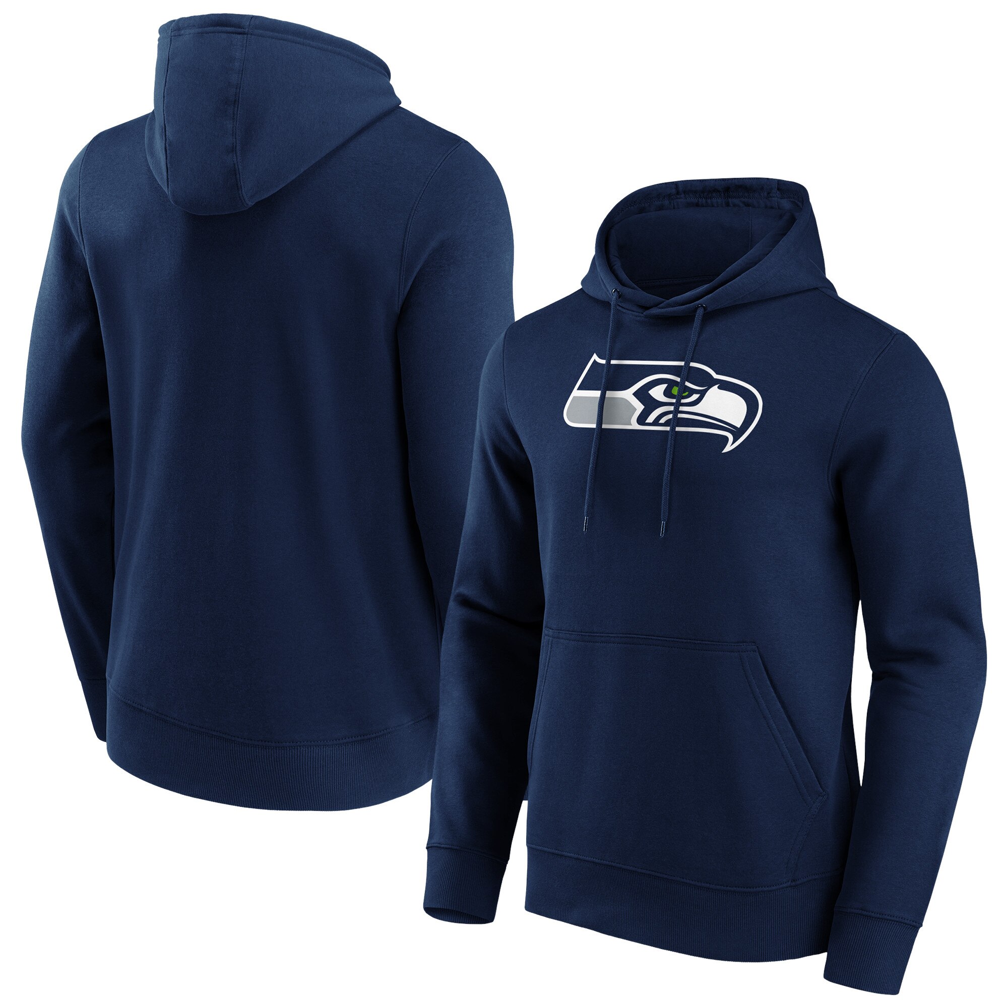 Seattle Seahawks Primary Color Logo Hoodie - Herren - Groß & Groß Image