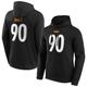 "Pittsburgh Steelers Home Name & Number Hoodie - TJ Watt Mens Big Tall"