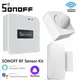 SONOFF-Kit de capteurs de mouvement pour maison intelligente pont RF Inter 433MHz DW2 porte