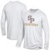 Men's Alternative Apparel White Wisconsin-Stevens Point Pointers Keeper Long Sleeve T-Shirt