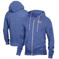 Men's Alternative Apparel Heathered Royal Pitt Panthers Rocky Full-Zip Hoodie