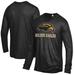 Men's Alternative Apparel Heathered Black Southern Miss Golden Eagles Keeper Long Sleeve T-Shirt