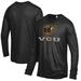 Men's Alternative Apparel Heathered Black VCU Rams Keeper Long Sleeve T-Shirt