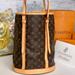Louis Vuitton Bags | Authentic Louis Vuitton Bucket Gm (Large) Bag | Color: Black | Size: 13.5"X10"X7.7" Straps Ca 6"-12"