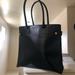 Gucci Bags | Large Gucci Leather Tote Bag | Color: Black/Gold | Size: Os