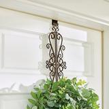 Vertical Wreath Hanger - Burnished Bronze - Grandin Road