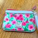 Dooney & Bourke Bags | Dooney & Bourke Floral Wristlet | Color: Green/Pink | Size: Os