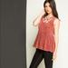 Anthropologie Tops | Anthropologie Thml Velvet Tank Top | Color: Pink | Size: Xs