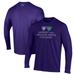 Men's Under Armour Purple Hobart Statesmen Performance Long Sleeve T-Shirt