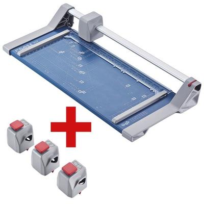 Dahle Rollenschneider »507« inkl. Creativ-Set »980« silber, 20.8 cm