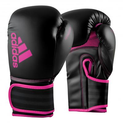 adidas Hybrid 80 Training Gloves Black Solar Pink
