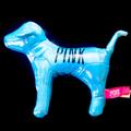 Pink Victoria's Secret Accessories | 3/$15!Victoria’s Secret Pink Metallic Baby Blue Dog | Color: Blue | Size: Os