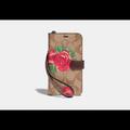 Coach Accessories | Coach F 39483 Iphone X/Xs Folio In Signature Canvas With Neon Flower Print | Color: Red/Pink | Size: Iphone X/Xs
