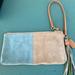 Coach Bags | Coach Suede Wristlet | Color: Blue/Green | Size: Os