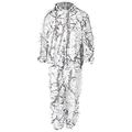 Teror 3D Leaf Suit,Snow Wild Camouflage Ghillie Suit 3D Leaf Jackets and Pants Set Clothes for Hunting