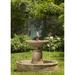 Campania International Borghese Cast Stone Fountain | 32 H x 34.5 W x 34.5 D in | Wayfair FT-224-NN