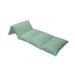 East Urban Home Vertical Nested Squares Diamond Line Outdoor Cushion Cover Polyester in Green/Blue | 27 W x 88 D in | Wayfair