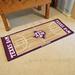 Red 72 x 30 x 0.25 in Area Rug - FANMATS Texas A&M NCAA Basketball Runner Nylon | 72 H x 30 W x 0.25 D in | Wayfair 28226