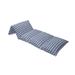 East Urban Home Patchwork Horizontal Design Eastern Asian Outdoor Cushion Cover Polyester in Blue | 36 W x 88 D in | Wayfair