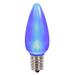 Vickerman Light Bulb, Ceramic in Blue/Green | 3.25 H x 1.15 W x 1.15 D in | Wayfair XLEDSC92T-25