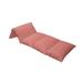 East Urban Home Minimalist Neat Star on Empty Outer Space Elements Outdoor Cushion Cover Polyester in Orange/Pink | 27 W x 88 D in | Wayfair