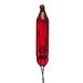 Vickerman Glass Incandescent Mini Bulb w/ Pinched Base 2.5 Volt in Red | 0.75 H x 0.25 W x 0.25 D in | Wayfair W2V1703