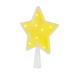 Tree Nest Christmas LED Lightweight Star Tree Topper Plastic in Gray/Yellow | 1.3 H x 6.2 W x 7.9 D in | Wayfair 519813