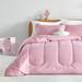 Isabelle & Max™ Zurich Comforter Set Polyester/Polyfill/Microfiber in Pink/Yellow | Full/Queen Comforter + 2 Standard Shams | Wayfair