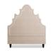 House of Hampton® Vogel Panel Headboard Upholstered/Velvet/Polyester/Cotton in Brown | 75 H x 80 W x 5 D in | Wayfair