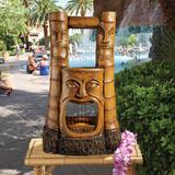 Bay Isle Home™ Tiki Gods of Hawaiian Islands Fountain in Brown | 38 H x 21 W x 9.5 D in | Wayfair 37115DA9A096491C98B7EF191D09BE37