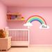 Trinx Rainbow Nursery Decal w/ Personalized Name - RB3 Vinyl in Indigo | 25 H x 50 W in | Wayfair 1D4629CC8178429D8E91F05CB85AC0C1