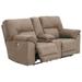 Red Barrel Studio® 80" Wide Power Recliner Home Theater Loveseat w/ Cup Holder in Gray | 41 H x 80 W x 40 D in | Wayfair