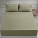 LuxDecorCollection Lux Decor Collection Stripes Bed Sheets Microfiber Bedding Set w/ Fitted | Full | Wayfair DH_F_GREEN