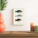 Rosecliff Heights Antique Fish Trio III Canvas | 12 H x 8 W x 1.25 D in | Wayfair 53E3F89CFE3D4F32BE583AF6CA332912