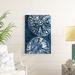 Rosecliff Heights Sea Batik II by June Erica Vess - Wrapped Canvas Painting Canvas in White | 36 H x 24 W x 1.25 D in | Wayfair